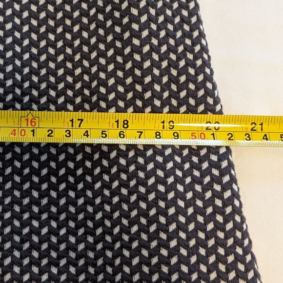 Olsen Grey and White Bodycon Dress Size 14/L - Picture 14 of 16